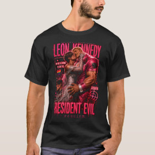 Resident Dark Hero Paar Kunst 24 Basic Dark T-S T-shirt