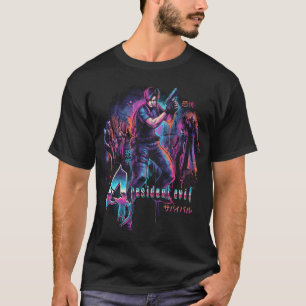 Resident Evil 4 Cover Art Japanse Kanji Leon s Ke T-shirt