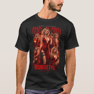 Resident Evil Ash Grace Requiem Croft 16 T-shirt