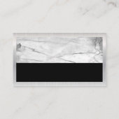 Residential Roof | Metallic marmer Visitekaartje (Achterkant)