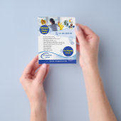 RESIDENTIEKE reinigingsinrichting Flyer (Hand)