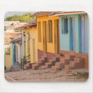 Residentiële huizen, Trinidad, Cuba Muismat