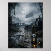Résidus de tempête — Affiche de la scène après le  (Devant)