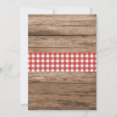 Résiliation du homard Invitation de la partie d'en (Dos)