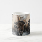 Résilience hivernale : Bison Coffee Mug (Centre)