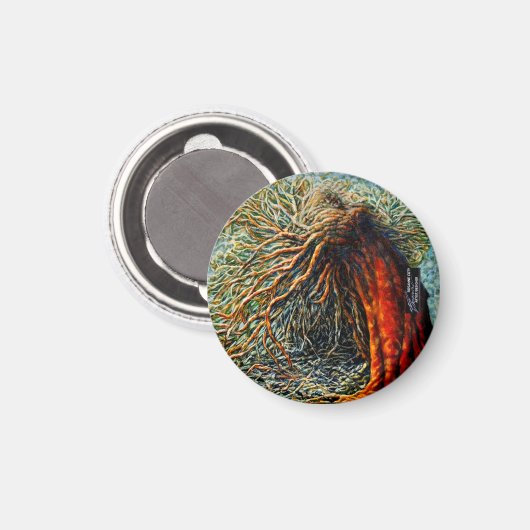 Résilience I Magnet circulaire (Recto/Verso)