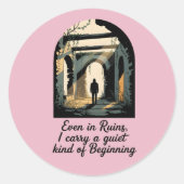 Resilience Mental Health Awareness Sticker (Devant)