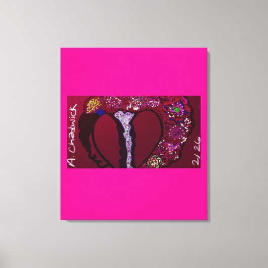 Resilient Heart  Canvas Afdruk (Voorkant)