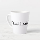 Resiliente Flores Latte Mug (Angle gauche)