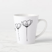 Resiliente Flores Latte Mug (Droite)