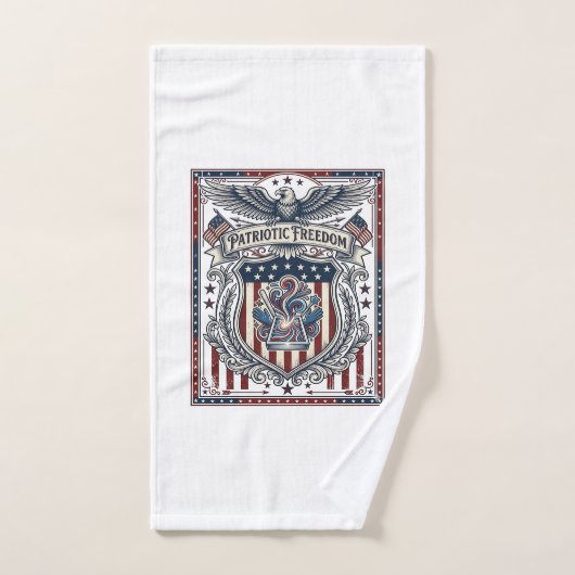 Résine Patriotique (Serviette à main)