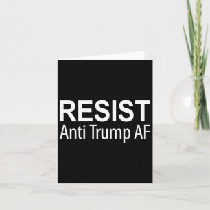 Resist - Anti Trump AF - Kaart