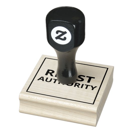 Resist Authority Rubberstempel (Stempel)