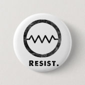 Resist Badge Ronde Button 5,7 Cm (Voorkant)