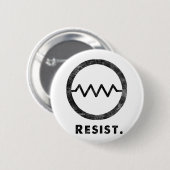 Resist Badge Ronde Button 5,7 Cm (Voorkant /achterkant)