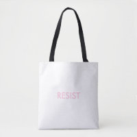 Resist Blijft roze minimalistisch gebruik met twee