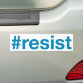 #resist bumpersticker (Op auto)