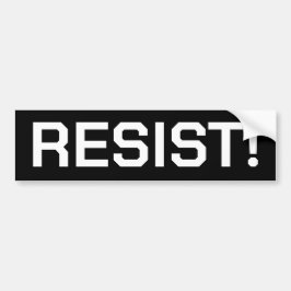 RESIST! BUMPERSTICKER
