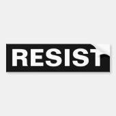 RESIST BUMPERSTICKER (Voorkant)
