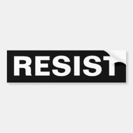 RESIST BUMPERSTICKER