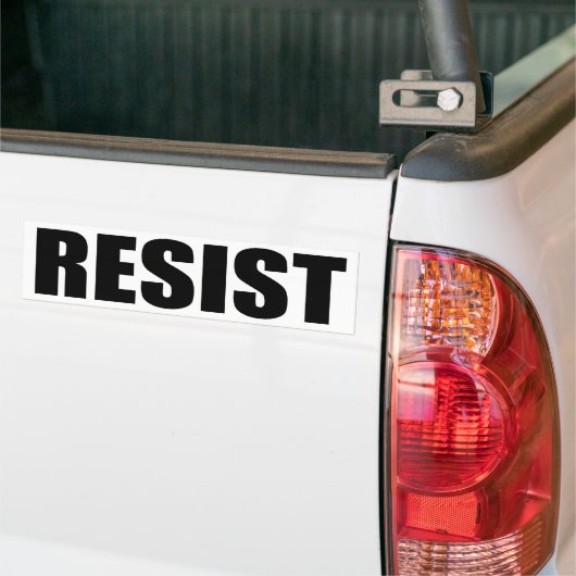 RESIST BUMPERSTICKER (Op Truck)