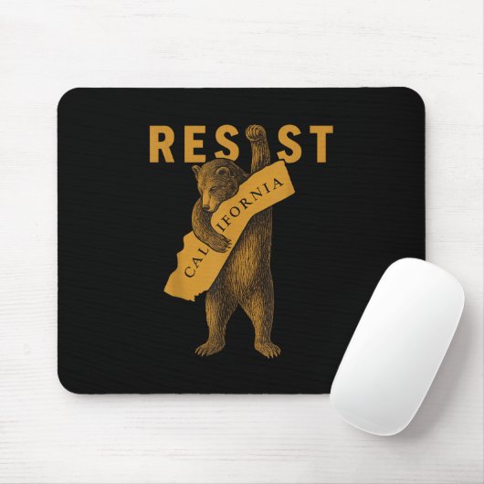Resist California Bear Muismat (Met muis)