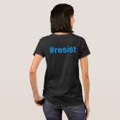 #resist (dubbelzijdig) t-shirt (Achterkant volledig)