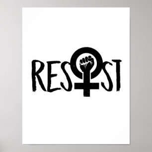 RESIST EN BESTRIJDING — POSTER