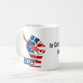 Resist: In Case of Emergency Break Glass Mug (Devant gauche)
