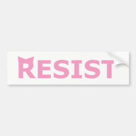 RESIST - P-Pet Bumpersticker