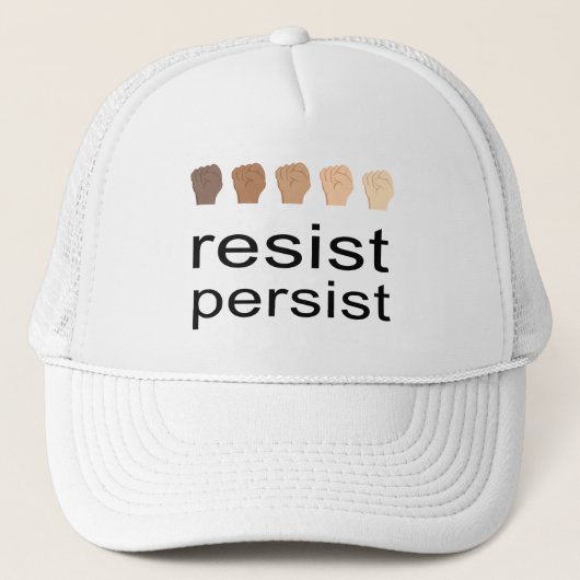 Resist Persist Trucker Pet (Voorkant)