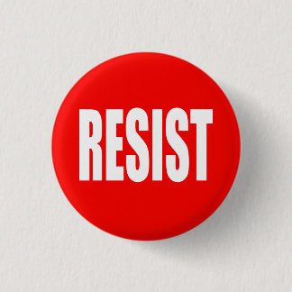"RESIST" RONDE BUTTON 3,2 CM