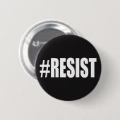 #RESIST RONDE BUTTON 5,7 CM (Voorkant /achterkant)