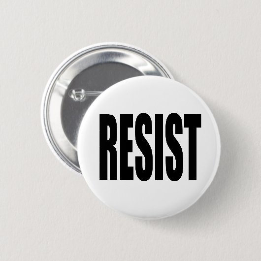 RESIST RONDE BUTTON 5,7 CM (Voorkant /achterkant)
