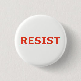 RESIST - rood alarm Ronde Button 3,2 Cm