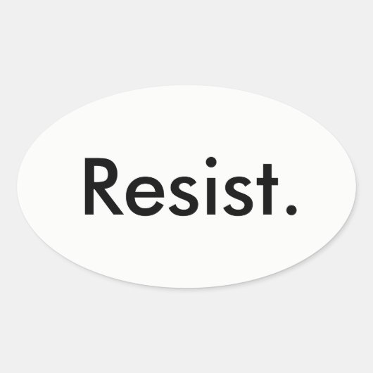 Resist Sticker (Voorkant)