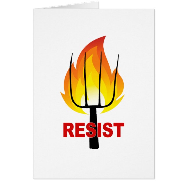 Resist Torch en Pitchfork (Voorkant)