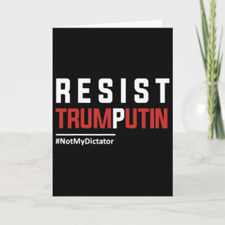 Resist Trump Putin  Kaart