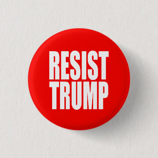 "RESIST TRUMP" RONDE BUTTON 3,2 CM