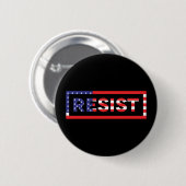 RESIST | Verenigde Staten-vlag Ronde Button 5,7 Cm (Voorkant /achterkant)