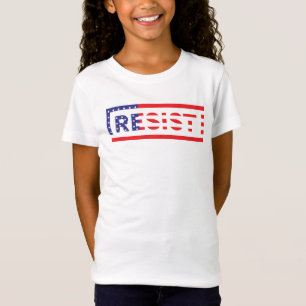 RESIST   Verenigde Staten-vlag T-shirt