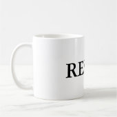 RESIST witte mok (Links)