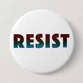 RESIST Word Art Button (Voorkant)