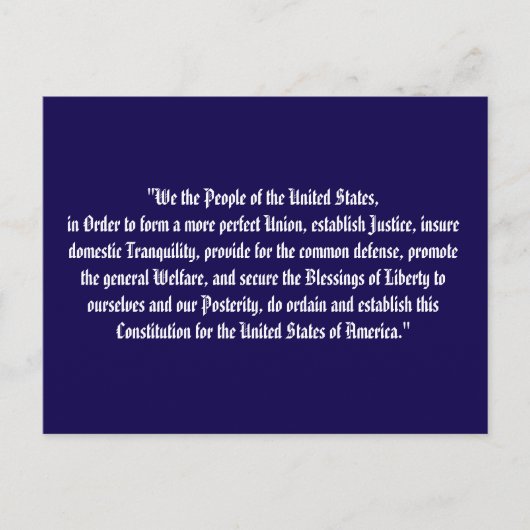 Resistance Briefkaarten - De preambule (Voorkant)