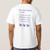 Resistance Definition T-shirt (Achterkant)