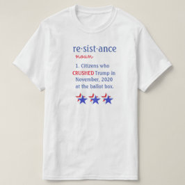 Resistance Definition T-shirt