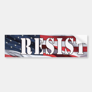Résistance - Sticker de pare-chocs du drapeau 2