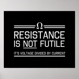 Resistentie Is Not Futin Poster