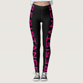Resistentie Roze zwarte resistentie Leggings