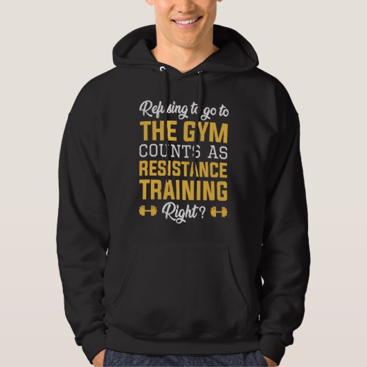 Resistentietraining Hoodie (Voorkant)